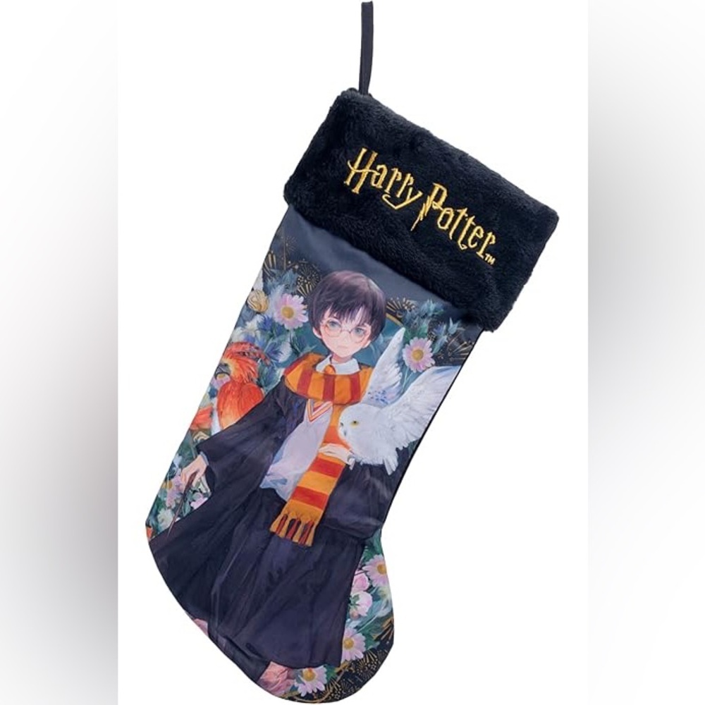 Harry Potter Christmas Stocking by Kurt Adler Yume NWT 19 inches